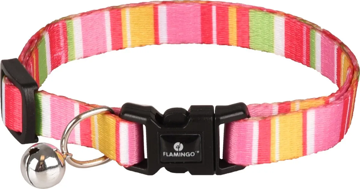 Flamingo Amira Kattenhalsband - Assorti Multi-Color 20-35cm - afbeelding 6 van 6
