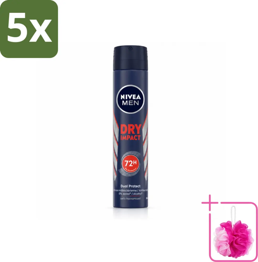 5 x NIVEA MEN