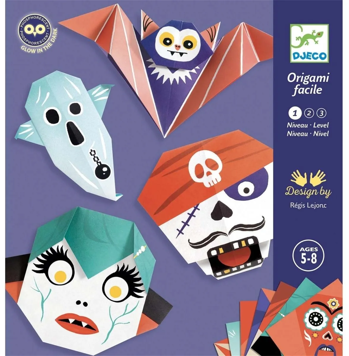 Djeco Origami Griezelen Knutselset