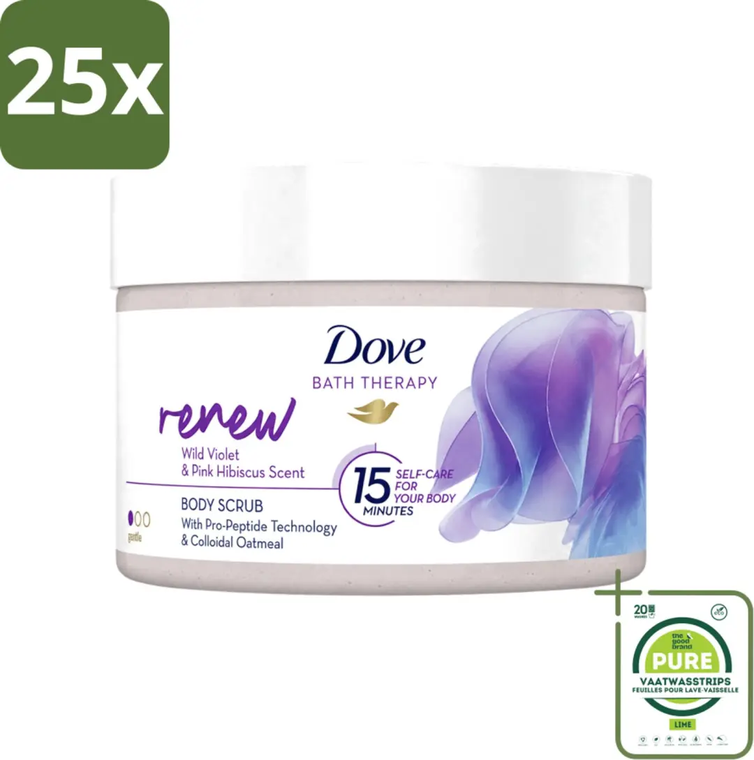 25 x Dove Bath Therapy Renew
