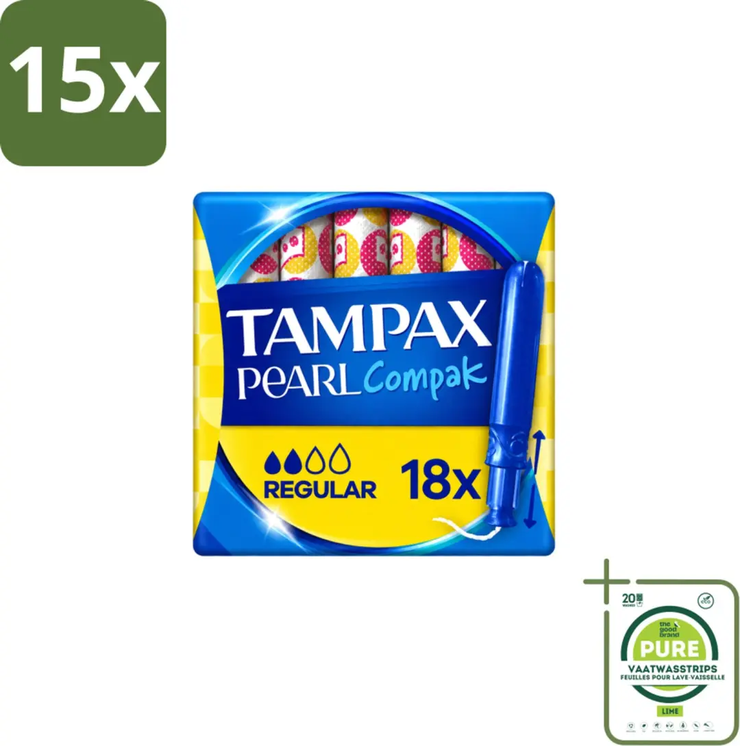 15 x Tampax Pearl Compak