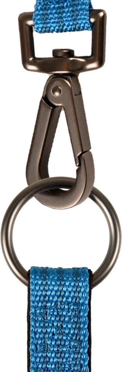 Flamingo Halsband Jannu Blauw - 55-75cm x 38mm