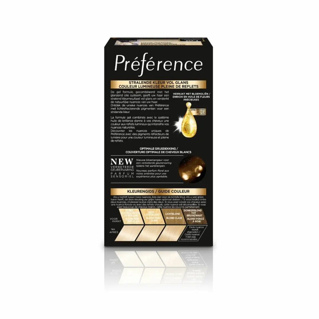 L'Oréal Préférence Cool Blondes 10.1 Permanente Haarkleuring - 2 Stuks - afbeelding 2 van 4