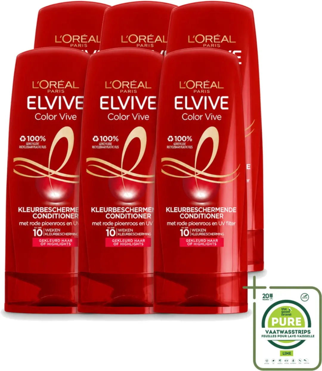 6 x L'Oréal Elvive Color Vive