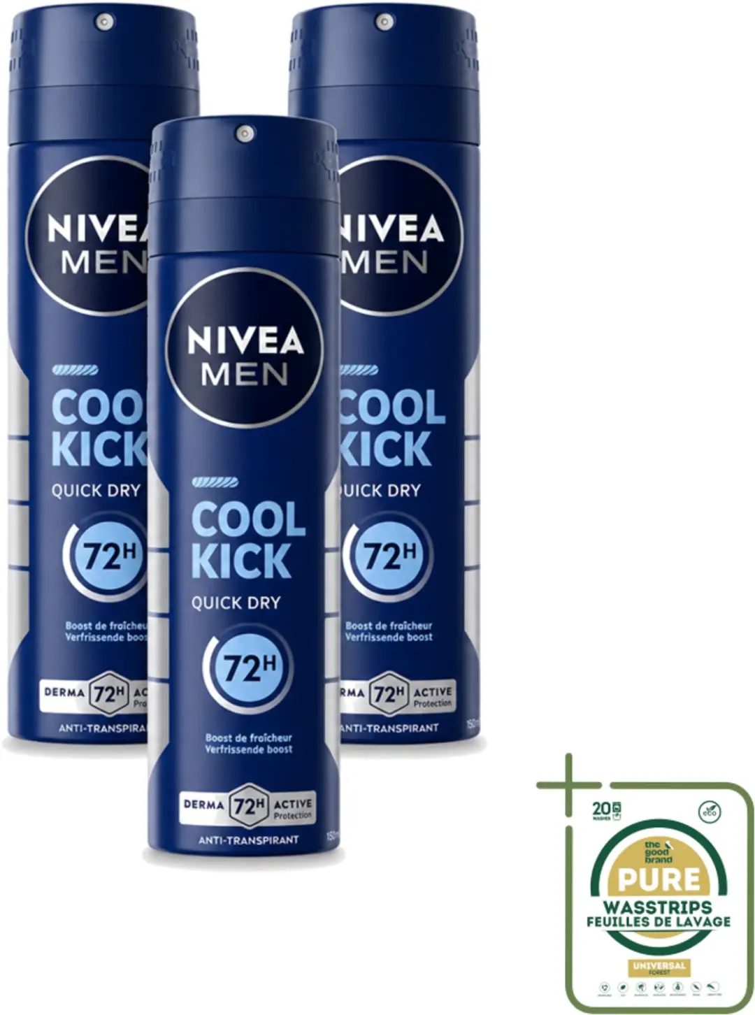 3 x Nivea