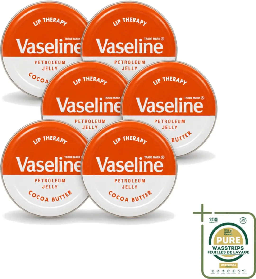 6 x Vaseline