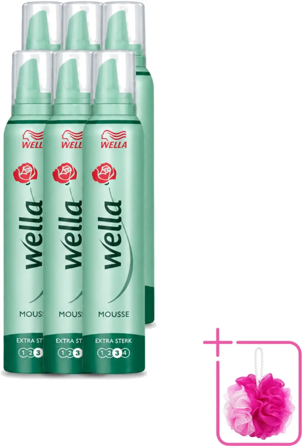6 x Wella Forte Mousse Extra Strong