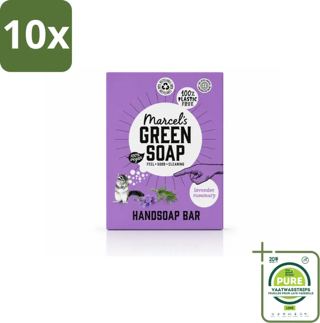 10 x Marcel's Green Soap