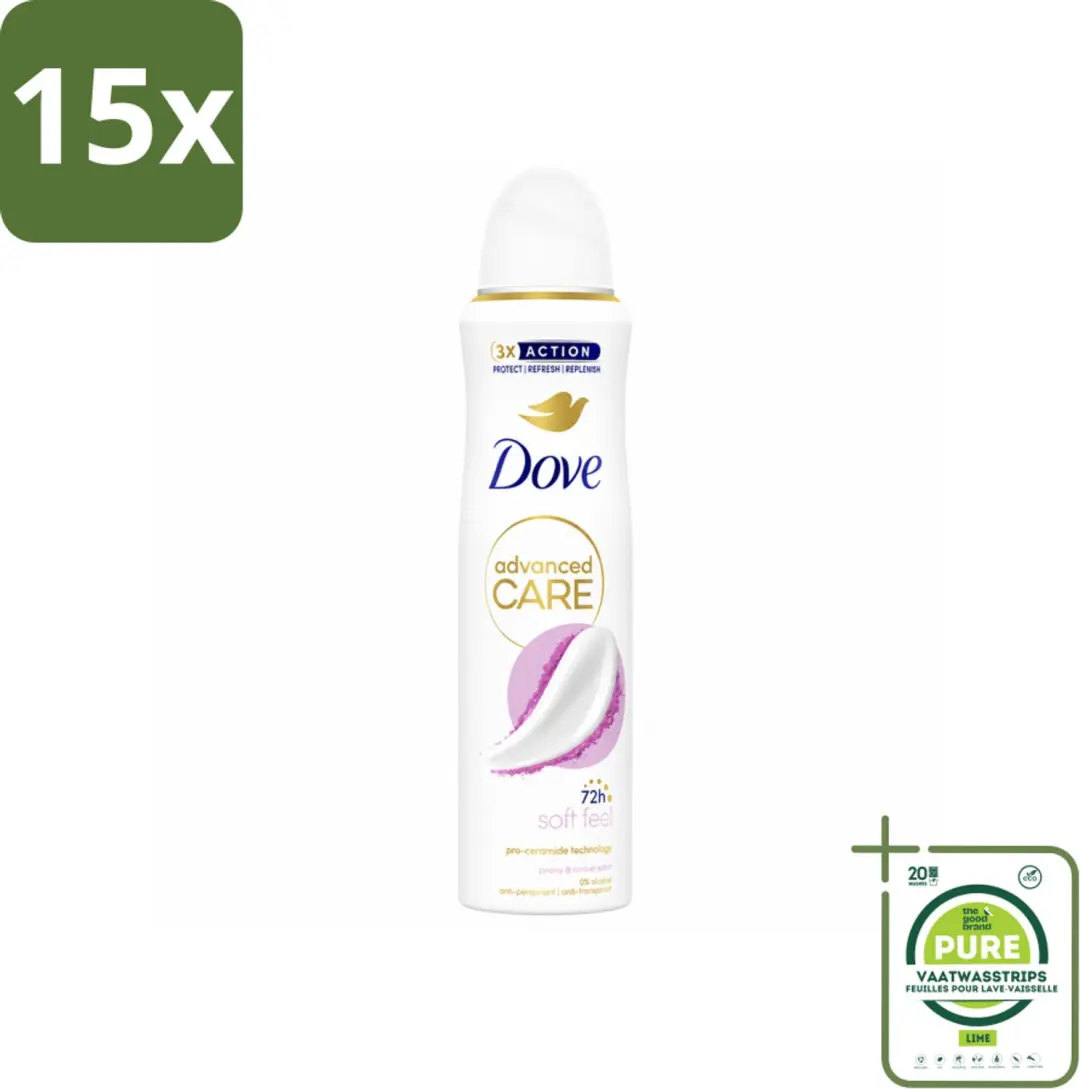 15 x Dove Deodorant Spray