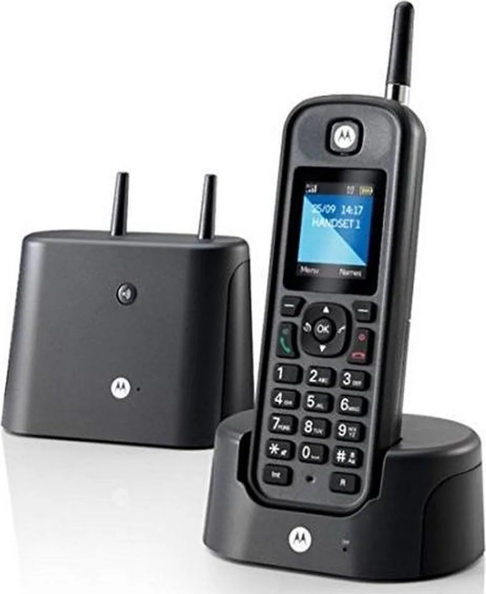 Motorola O201 DECT Telefoon - Zwart