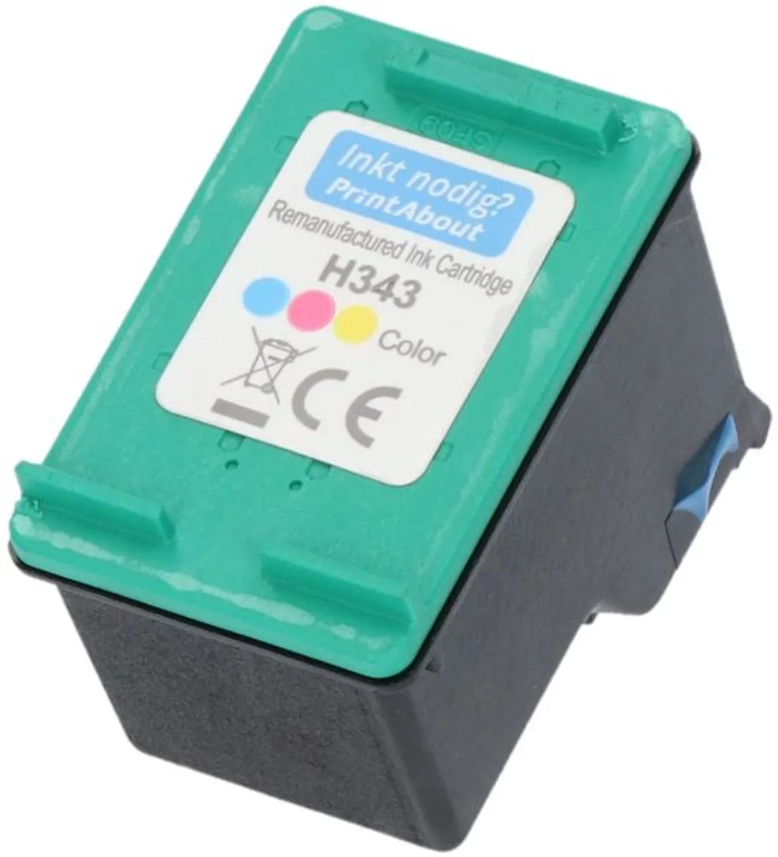 PrintAbout HP 343 C8766EE Inktcartridge - 3-kleuren - 17ml