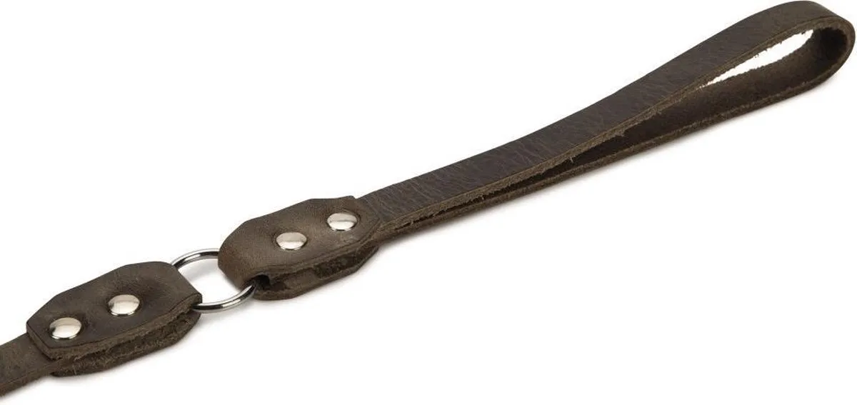 Beeztees Leren Looplijn Connex - 100cm x 18mm Grijs - afbeelding 3 van 4