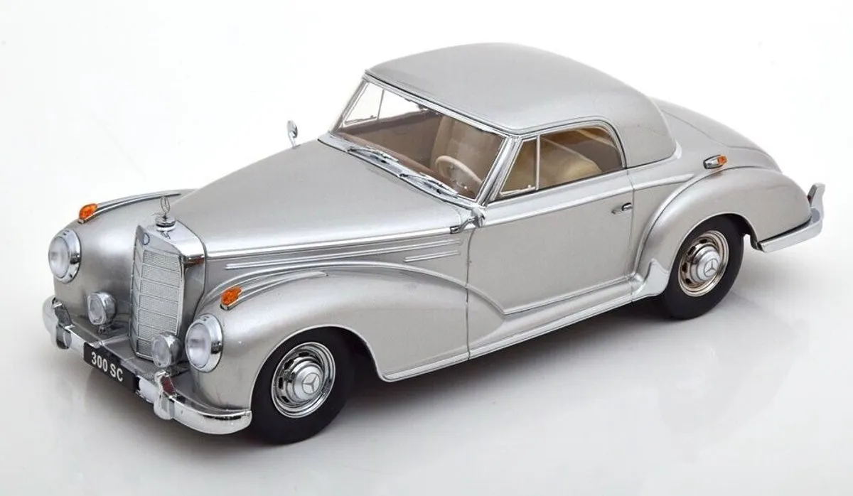 Mercedes-Benz 300 SC Coupé 1955 KK Scale 1:18 - Zwart