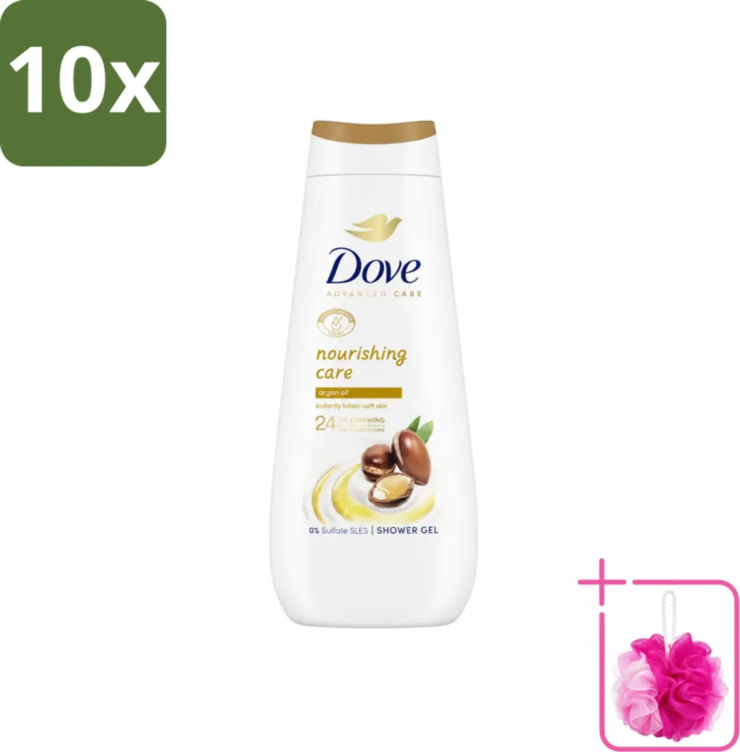 10 x Dove Douchecrème