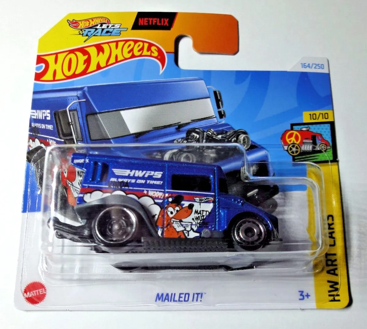 Hot Wheels Mailed It 1:64 Art Car 21A