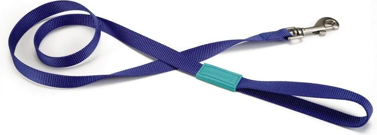 Beeztees Nylon Looplijn Blauw 120cm x 20mm