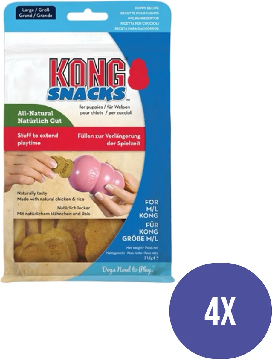 KONG Puppy Snacks Kip & Rijst