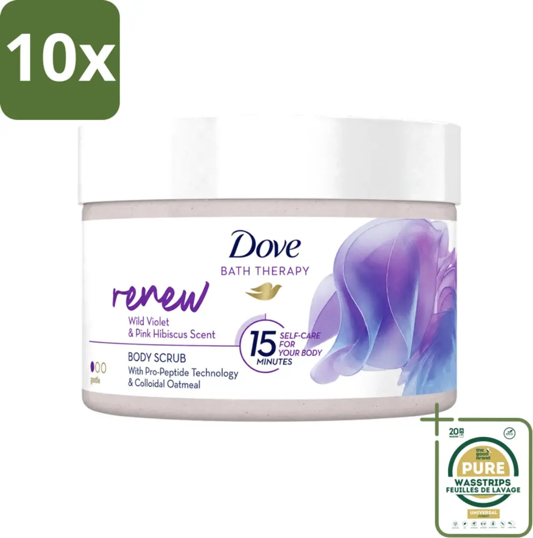 10 x Dove Bath Therapy Renew