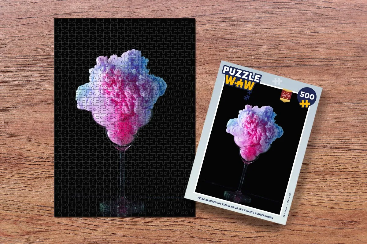 PuzzleWow Legpuzzel 500 Stuks Multicolor