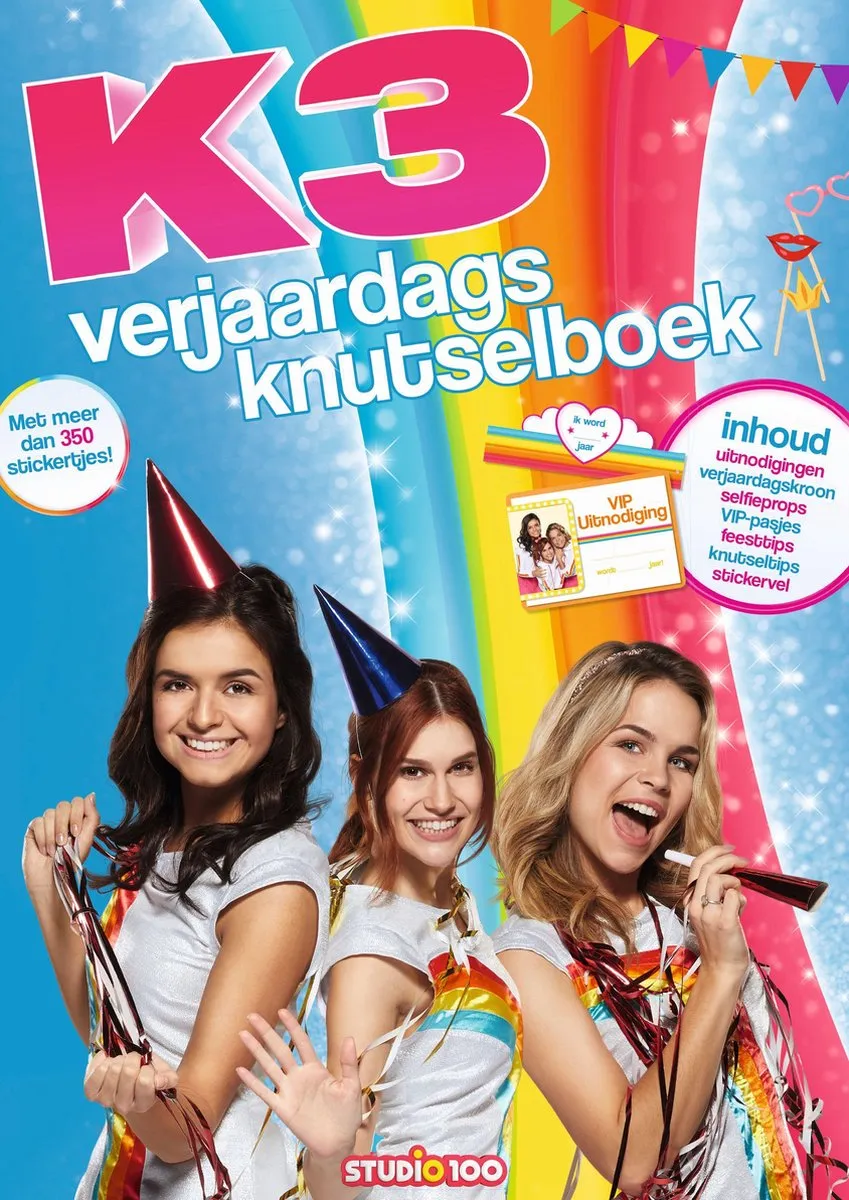 Studio 100 K3 Verjaardagsknutselboek