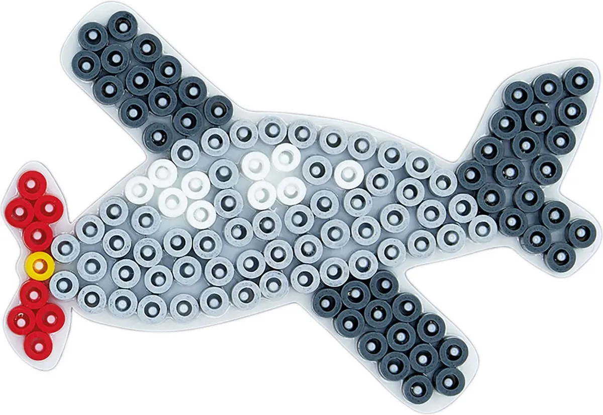Hama Midi Vliegtuig Strijkkralenbord