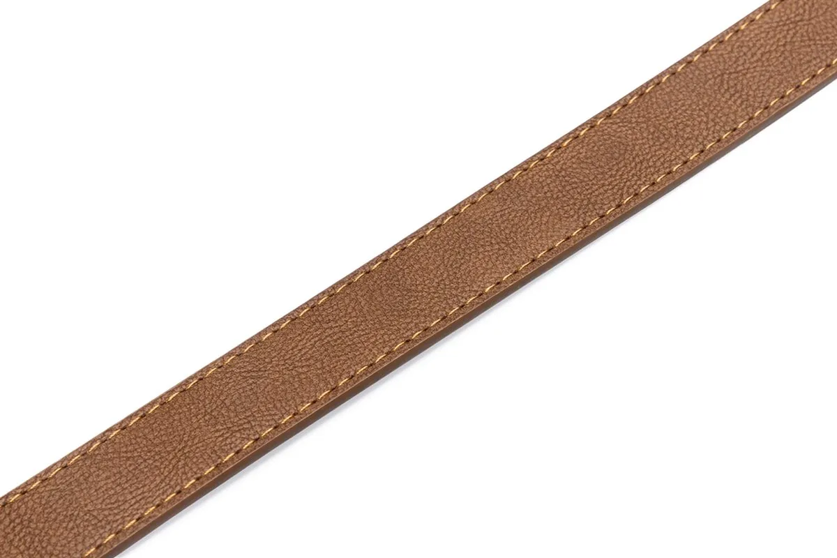 Beeztees Balacron Ax Hondenriem Kunstleer Bruin 180x2,5cm