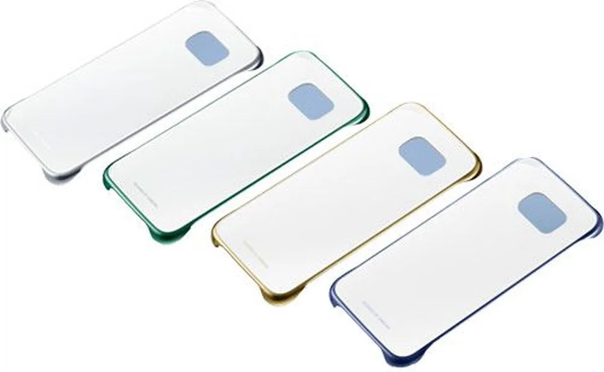 Samsung Clear Cover G920 voor Galaxy S6 - Goud