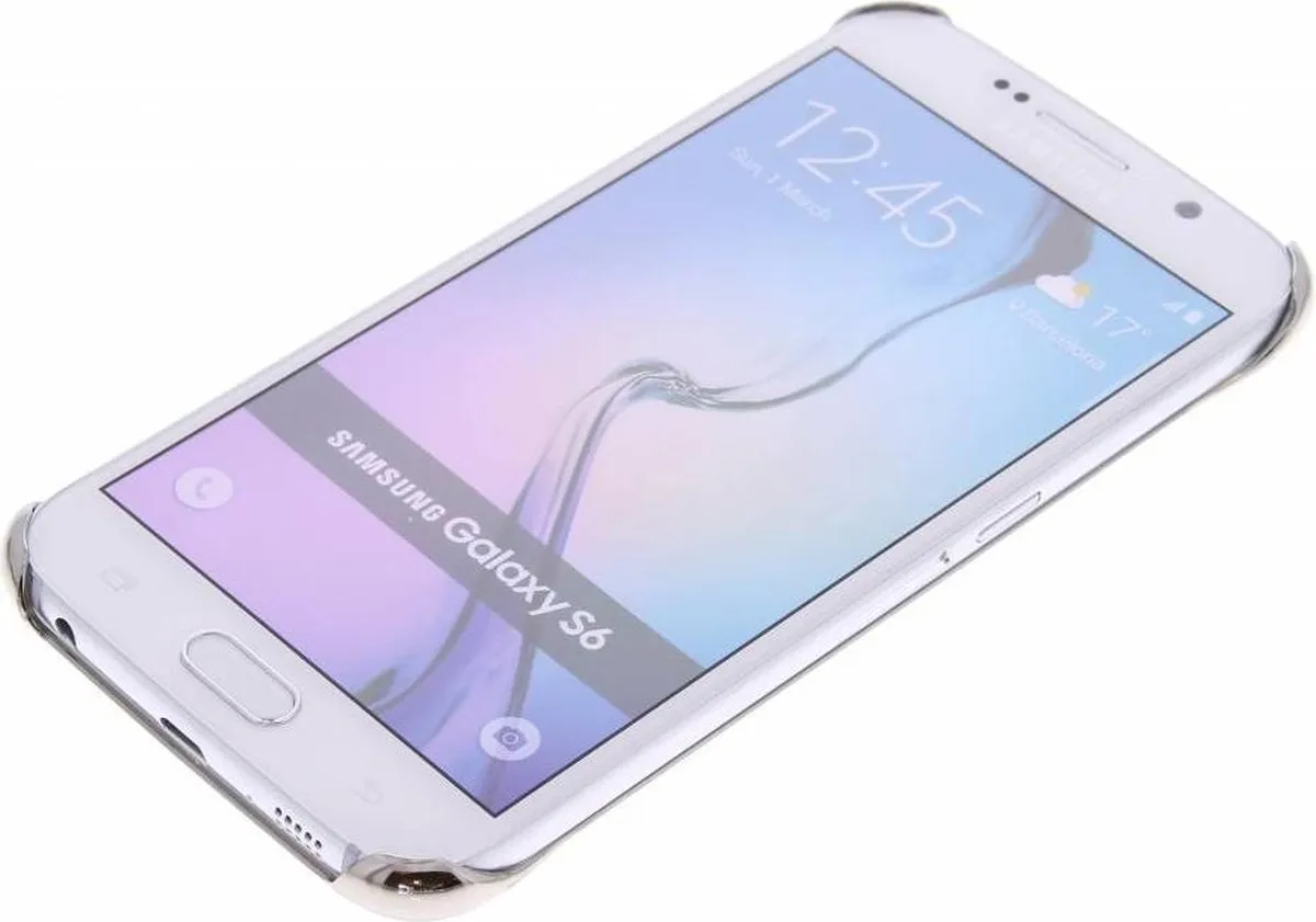 Samsung Clear Cover G920 voor Galaxy S6 - Goud