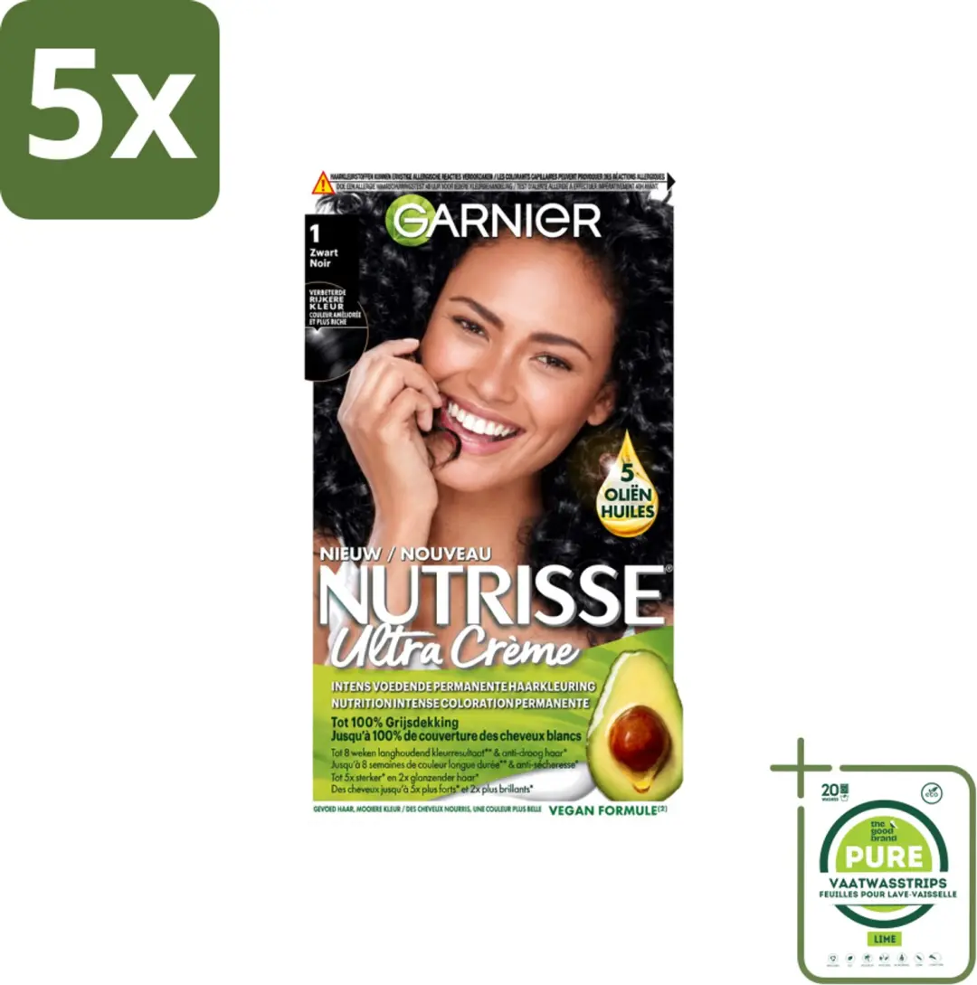5 x Garnier