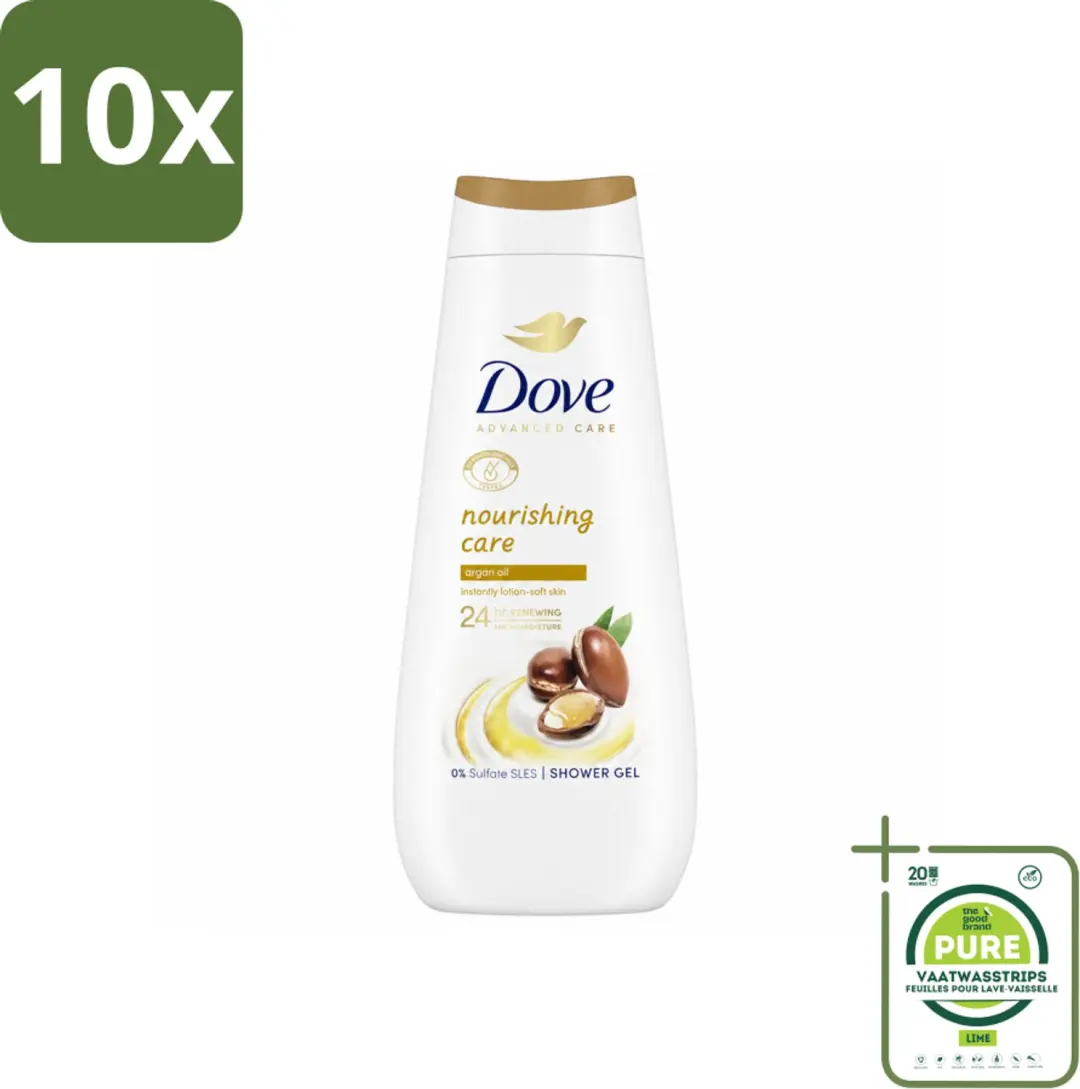 10 x Dove Douchecrème