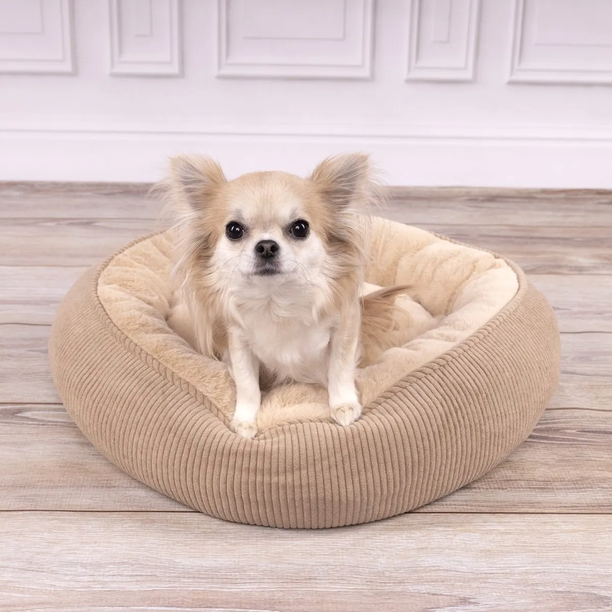 Flamingo Colette Taupe Kattenmand - Ø48cm