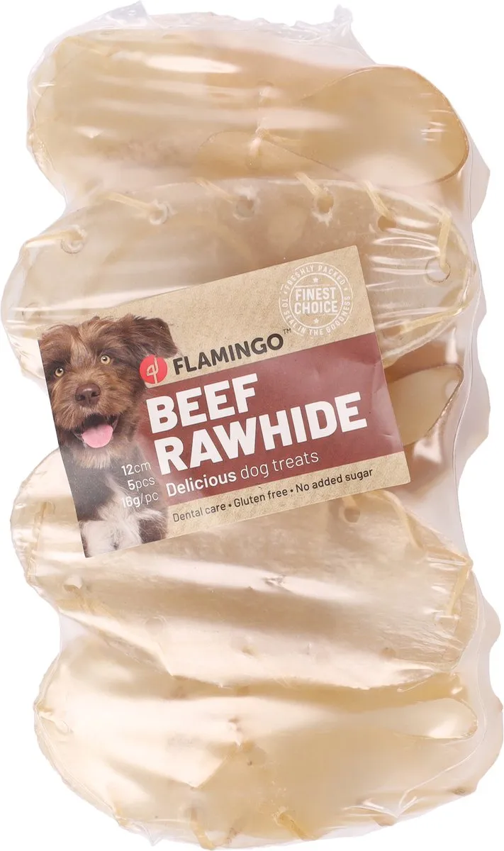 Flamingo Hondensnack Schoentje Buffel - Beige