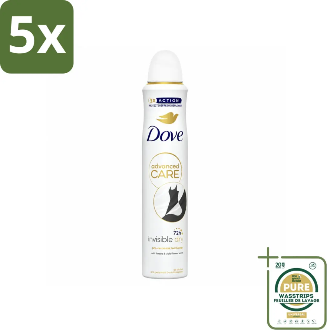 5 x Dove Deodorant Spray