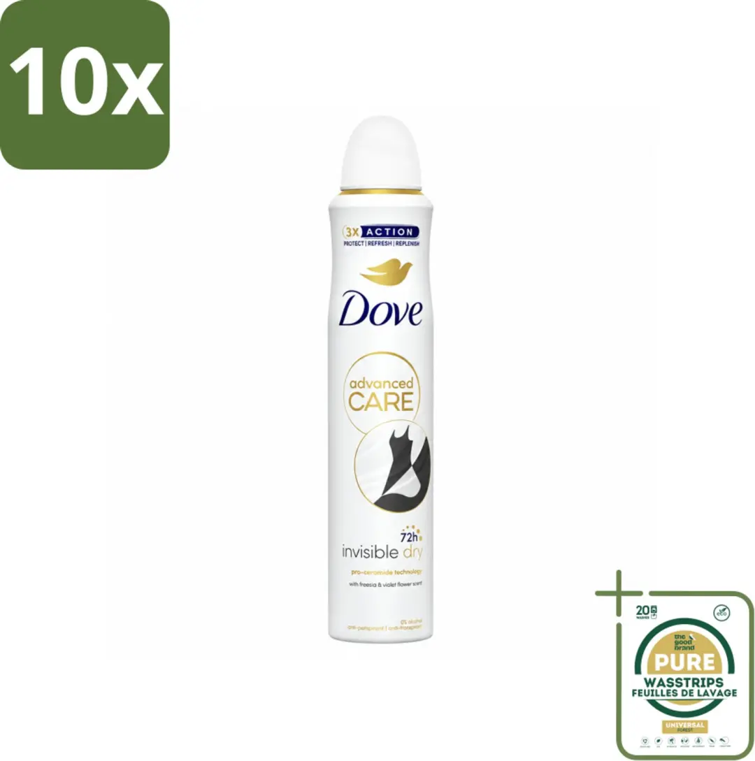 10 x Dove Deodorant Spray