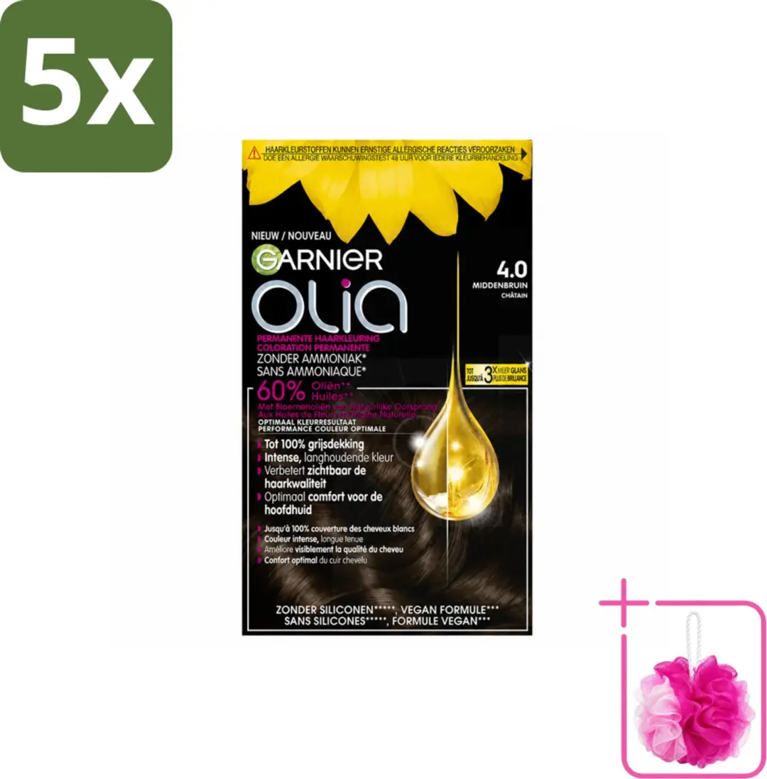 5 x Garnier