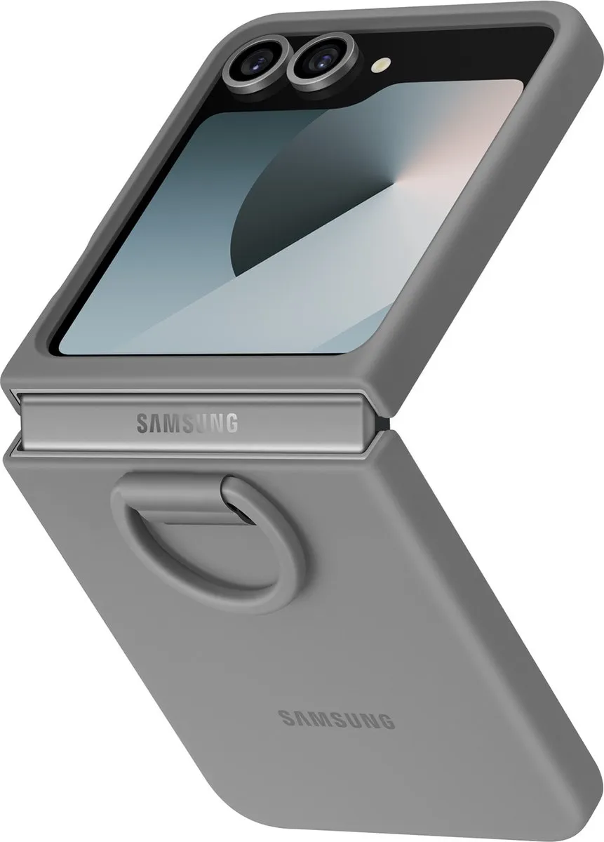Samsung Galaxy Z Flip6 EF-PF741TJEGWW Silicone Hoesje - Grijs