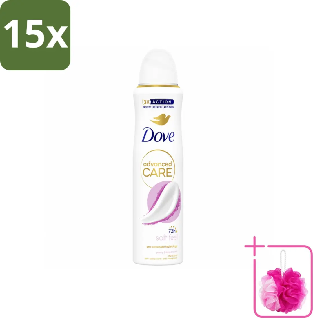 15 x Dove Deodorant Spray