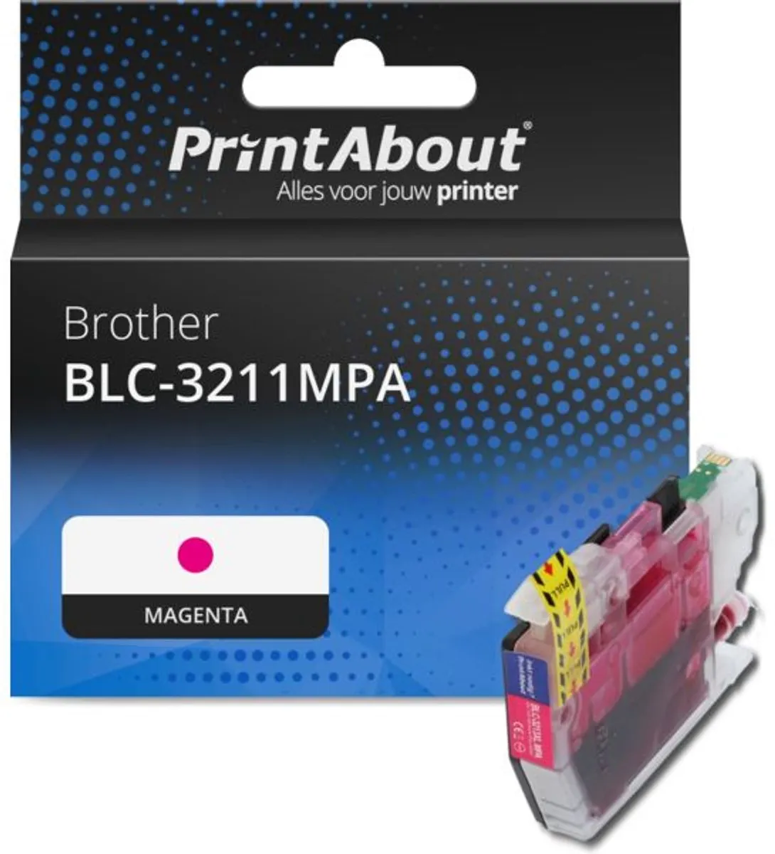 PrintAbout BLC-3211MPA Inktcartridge Magenta - 750 pagina's