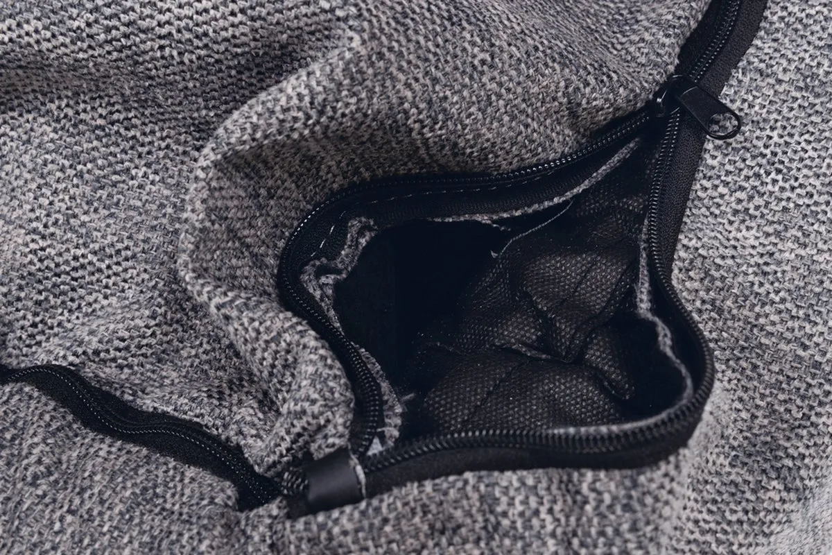 Beeztees Zia - Orthopedische Hondenmand - Grijs - 80x60x22cm