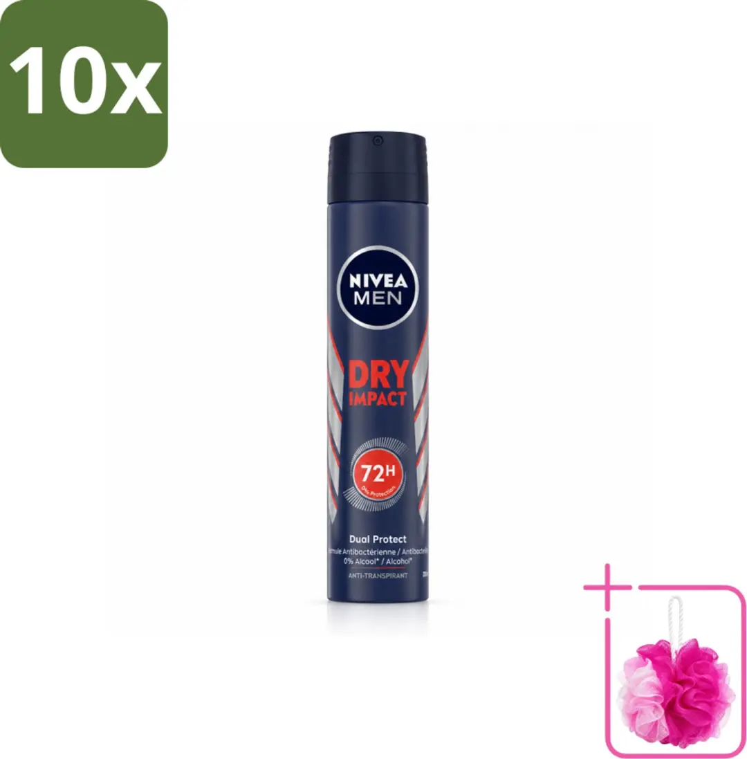 10 x NIVEA MEN