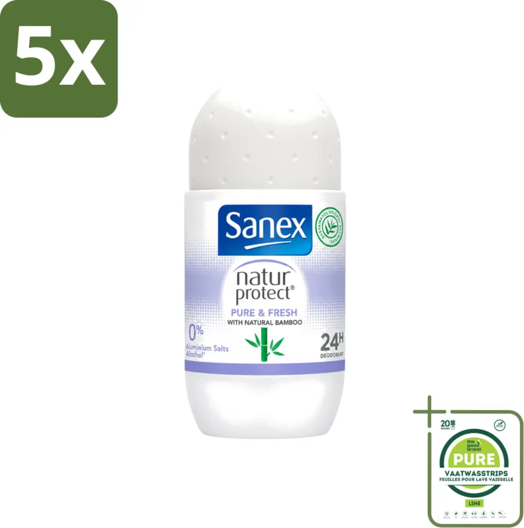 5 x Sanex Natur Protect