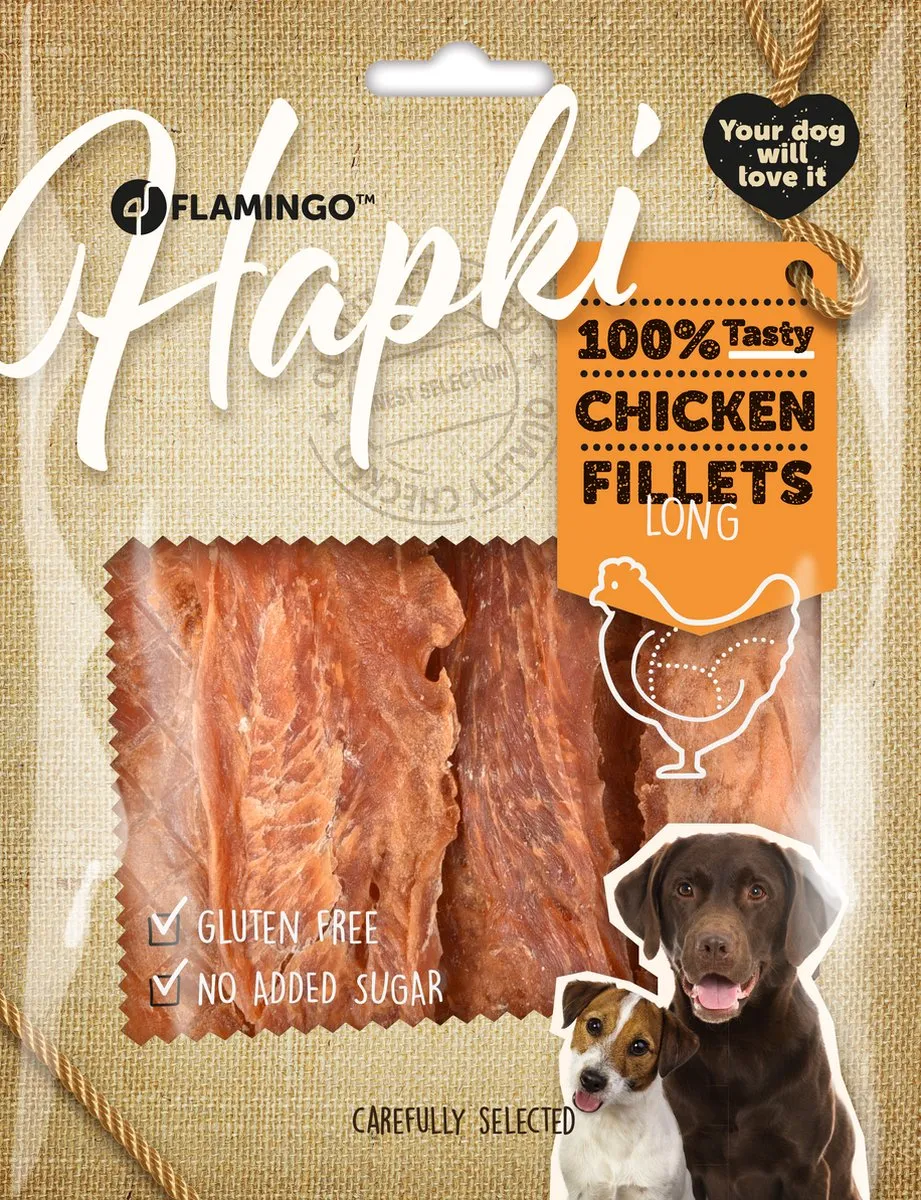 Flamingo Hondensnacks Kip Strips 800g