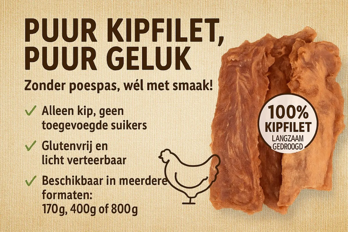 Flamingo Hondensnacks Kip Strips 800g