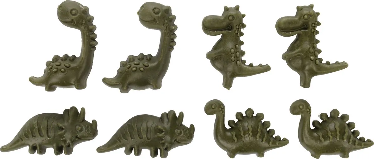 Flamingo Veggie Dino Hondensnack Appel 120g