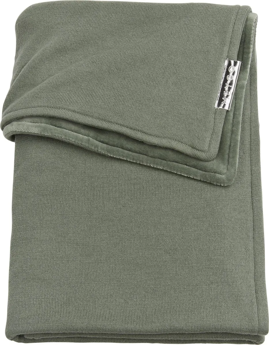 Meyco Baby Knit Basic velvet wiegdeken