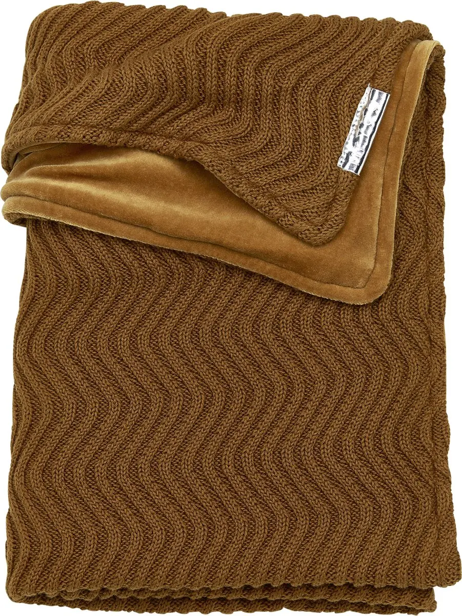 Meyco Waves met velvet ledikantdeken