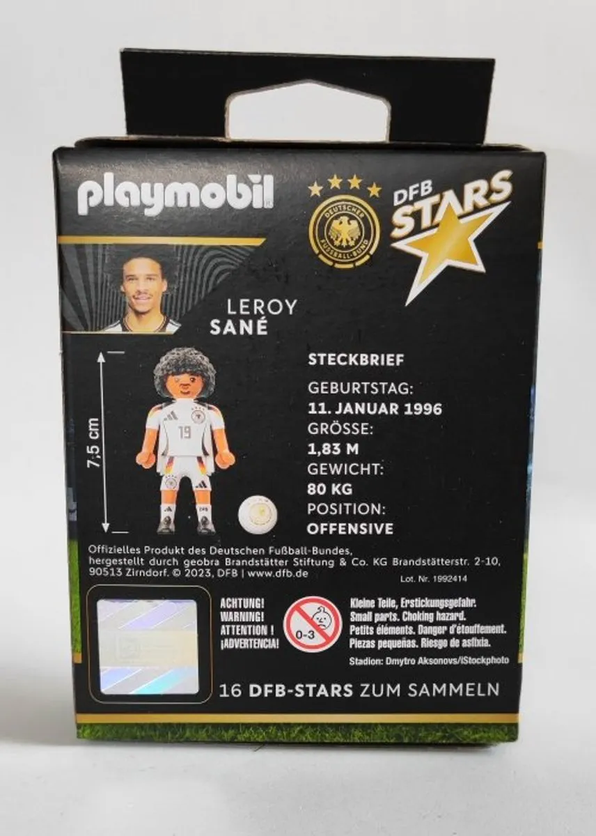 Playmobil 71674 Voetballer Leroy Sané