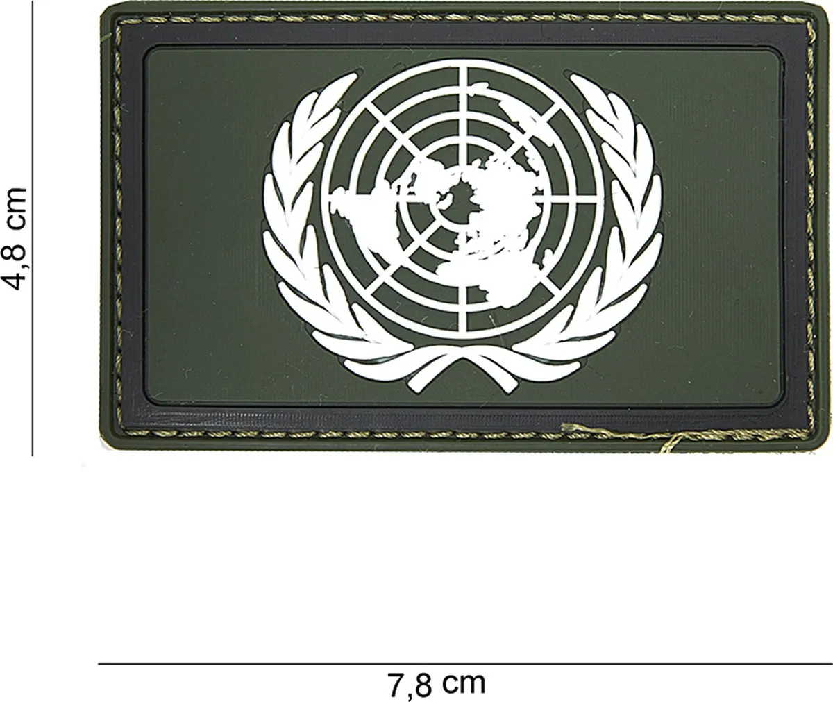 101 Inc Embleem 3D PVC Verenigde Naties