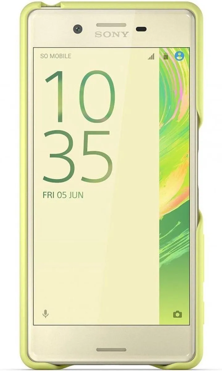 Sony SBC22 Back Cover - Lime goud