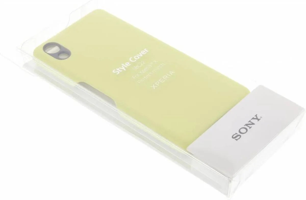 Sony SBC22 Back Cover - Lime goud